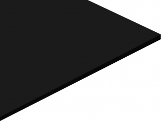 Polyvinylchloridové plné desky Gutta – Hobbycolor černá 3 mm 500 x 1000 mm