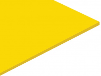 Polyvinylchloridové plné desky Gutta – Hobbycolor žlutá 3 mm 500 x 250 mm