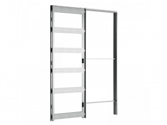 Pouzdra – Stavební pouzdro SDK Ermetika Evokit na obložku jednokřídlé 700 mm 1970 mm SDK 100-125 mm