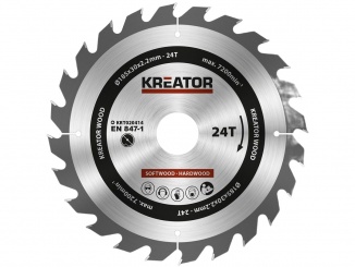 Příslušenství – Kreator Pilový kotouč na dřevo 185mm