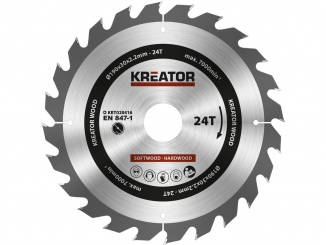 Příslušenství – Kreator Pilový kotouč na dřevo 190mm