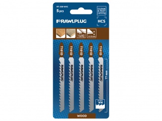 Příslušenství – Rawlplug Pilový list do přímočaré pily na dřevo 4 mm
