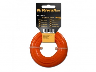 Příslušenství – Riwall PRO Žací struna pr. 1,5mm, délka 15m, čtvercový průřez