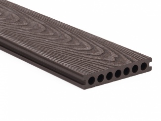 Prkna – Terasové prkno 63910411 148 x 25 x 3000 mm tmavě hnědá