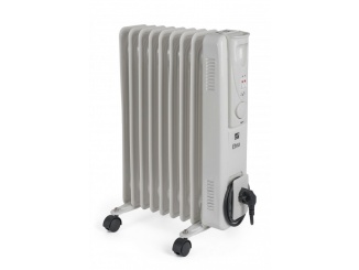 Radiátory – G21 Olejový radiátor Etna bílý, 9 žeber, 2000 W