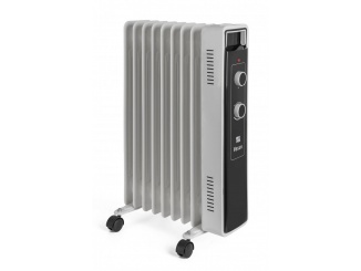 Radiátory – G21 Olejový radiátor Vesuv bílý, 9 žeber, 2000 W