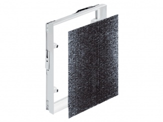 Revizní dvířka – Dvířka pod obklad PVC Dvířka pod obklad PVC, 200 mm x 250 mm, plastová, bílá