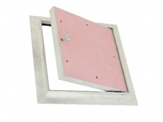 Revizní dvířka – Protipožární do SDK růžová, 400 x 400 mm