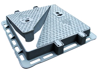 Šachtové poklopy Copro – Copro CH4N 100 mm, 600 x 600 mm