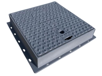 Šachtové poklopy Copro – Copro HYL 100 mm, 400 x 400 mm, D400
