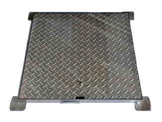 Šachtové poklopy Scobax – Scobax Easy 45 mm, 800 x 800 mm, 150 kg