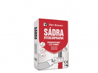 Sádrové hmoty – Den Braven Sádra Quickrec