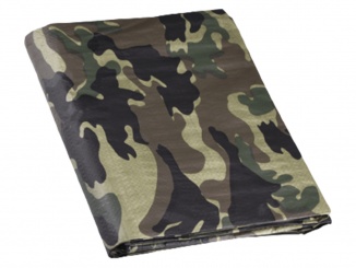 Sítě, textilie a plachty – Den Braven Zakrývací plachta Camo