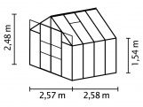 Skleník Vitavia Uranus Premium