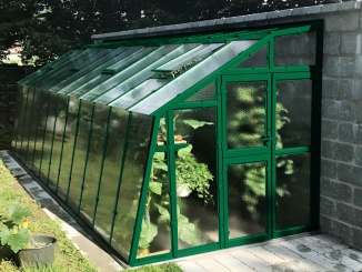 Skleníky ke zdi – Primus D (přístavba) polykarbonát (8 mm) 4,5 x 2,1 m
