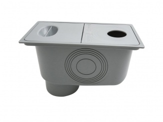 Spodní – geiger šedá 300 mm 160 mm 4294880