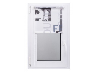 Standard – Decori City 150 cm x 57 cm, bílá / šedá
