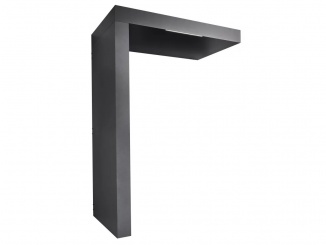 Stříšky nad dveře Gutta – Guttavordach BS/B PLUS P pravý odtok 201 - 250 x 90 cm antracit 7500649x