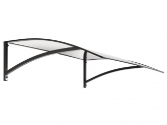 Stříšky nad dveře Robelit – PRO 108x80cm - antracit
