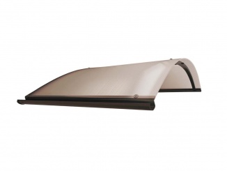 Stříšky nad dveře Scobax – Savespot Classic 160 x 75 cm hnědá / bronz
