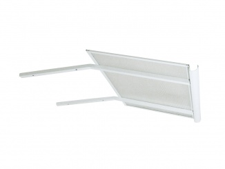 Stříšky nad dveře Scobax – Savespot Tara 100 x 57 cm bílá / čirá