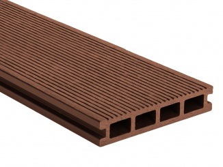 Terasová prkna G21 – Terasové prkno 2,5 x 14 x 300 cm, třešeň WPC