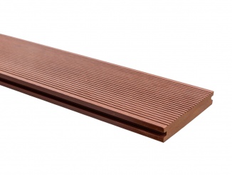 Terasová prkna Gutta – terasové prkno WPC Guttadeck Strong 3D plné 140 x 20 x 2900 mm oak brown 4394345