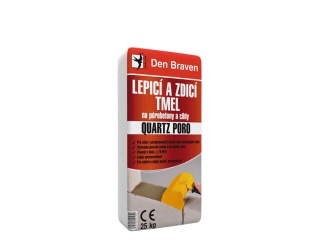 Tmel Poren – Lepicí a zdící tmel na pórobetony a cihly QUARTZ PORO, pytel 25 kg