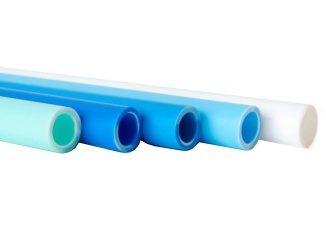 Trubky – T-plastics 32 x 24 mm tmavě modrá