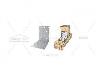 Úhelníky – Klimas Wkręt-met ÚHELNÍK DESKOVÝ 60X60X100X2