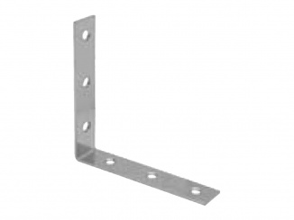 Úhelníky – Rovnoramenný trámový úhelník D-MI D-MI-4415 40×40×15 mm lehký typ, cena za ks