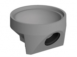 Uliční – Kasi DN 450 (s vývodem) 330 mm, DN 150