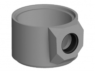 Uliční – Kasi DN 450 (s vývodem) 350 mm, DN 150