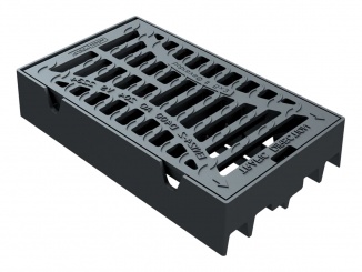 Uliční – Vlček bobrava® II vtoková mříž uliční s pantem 500x300 D 400 500 x 300 mm, D400