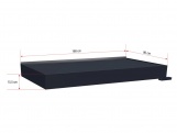 Vchodová stříška Gutta Guttavordach BS PLUS LED strip