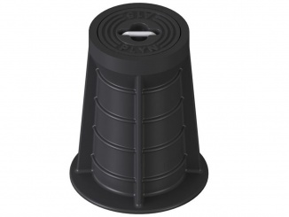 Ventilové – Lentus plastový kruhový poklop ⌀145 mm VODA