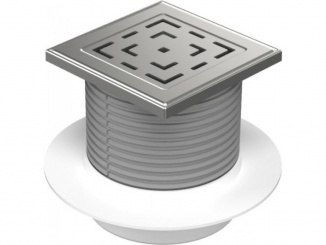 Vpusti Chuděj – Chuděj PVS 50 L2 125 x 125 mm, plast, Labyrinth, K3