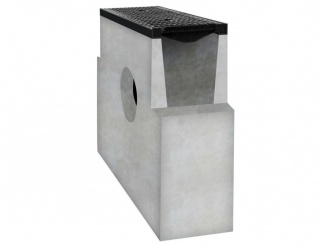 Vpusti Gutta – Bielbet betonová vpusť D400 s litinovou mříží 500 x 250 mm 200 mm D400