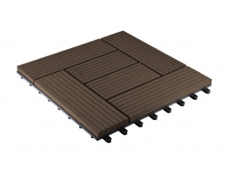 WPC – G21 WPC dlaždice Palmyra, Indický teak, balení 1 m2