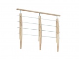 Zábradlí podestové Scobax Minka Classic Spruce Steel