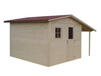 Zahradní domky Bohemit – Bohemit Rohan 2,3 m x 2,3 m, boční přesah