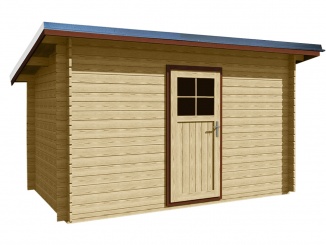 Zahradní domky Česká Manufaktura – Crusoe 2,0 x 3,0 m přírodní