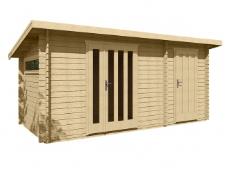 Zahradní domky Česká Manufaktura – Tasman 2,5 x 4,6 m přírodní