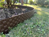 Zahradní palisáda Covernit Covergarden Rattan