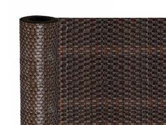 Zástěny – Scobax Fence belt 2500 mm x 190 mm, černá / hnědá