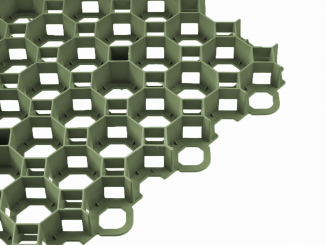 Zatravňovací tvárnice – Covernit Covergrid Profi zelená, 470 x 470 x 62 mm